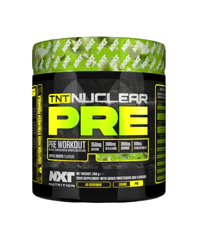 NXT TNT Nuclear PRE 240g - Apple Drops