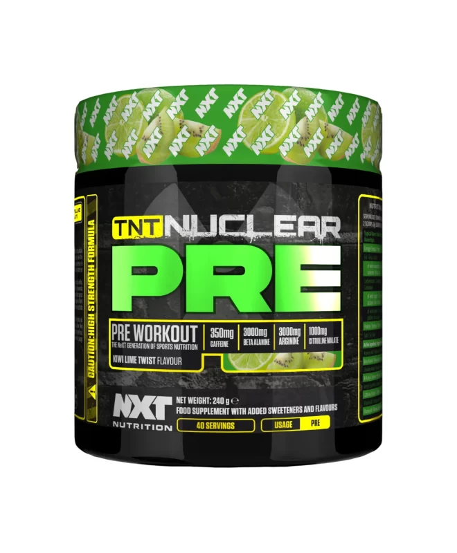 NXT TNT Nuclear PRE 240g - Kiwi Lime Twist